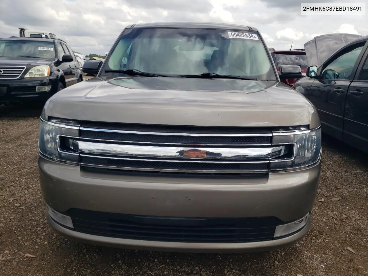 2FMHK6C87EBD18491 2014 Ford Flex Sel