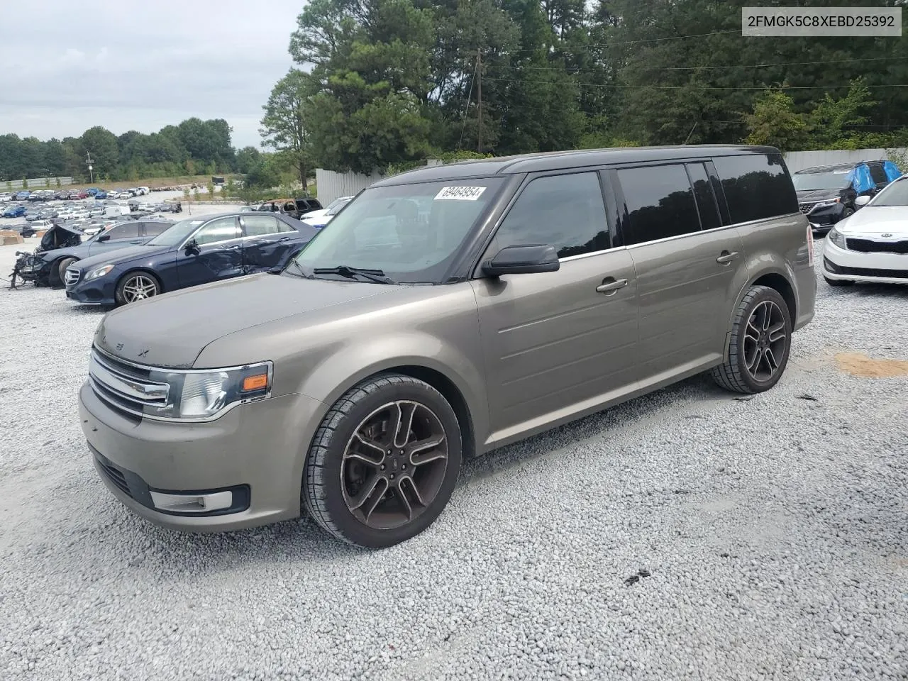 2014 Ford Flex Sel VIN: 2FMGK5C8XEBD25392 Lot: 69464954