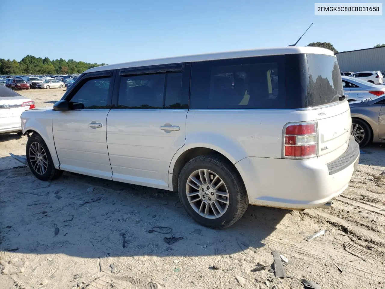 2014 Ford Flex Sel VIN: 2FMGK5C88EBD31658 Lot: 69576134