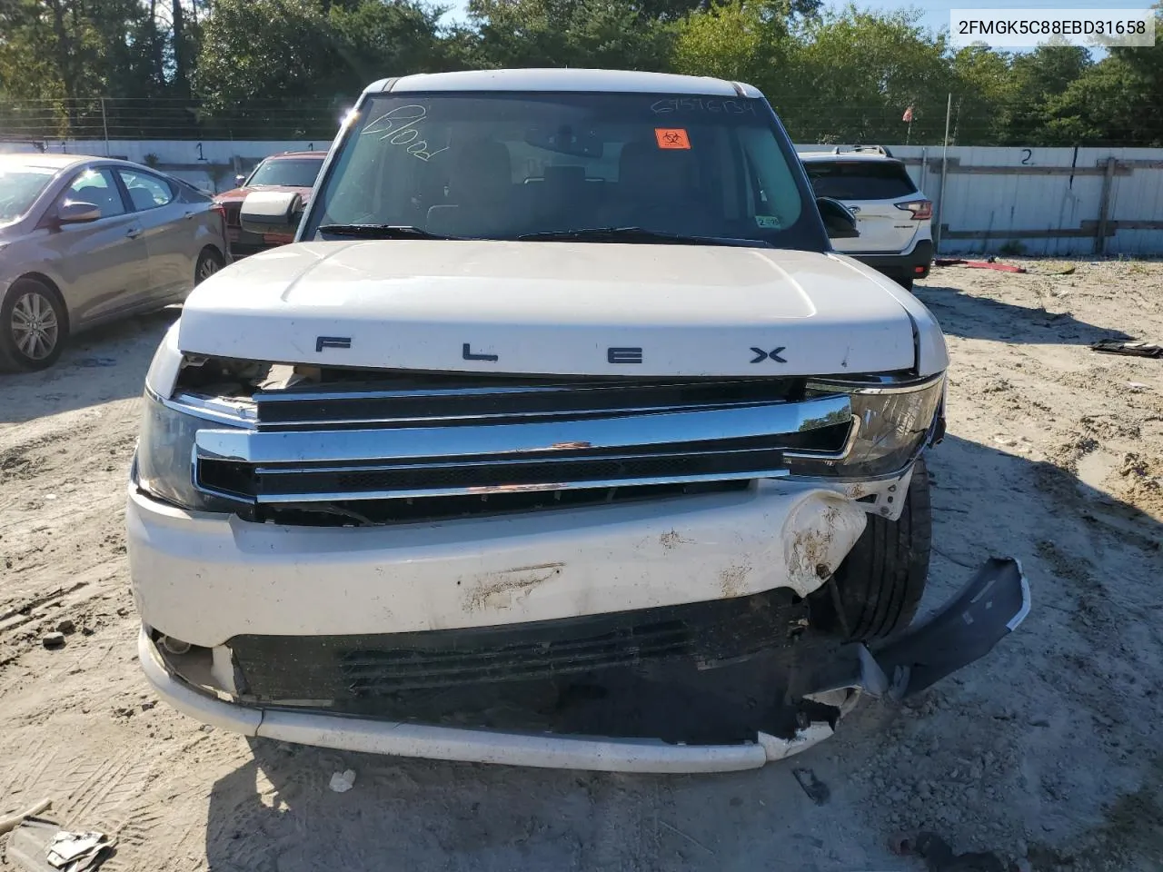 2FMGK5C88EBD31658 2014 Ford Flex Sel