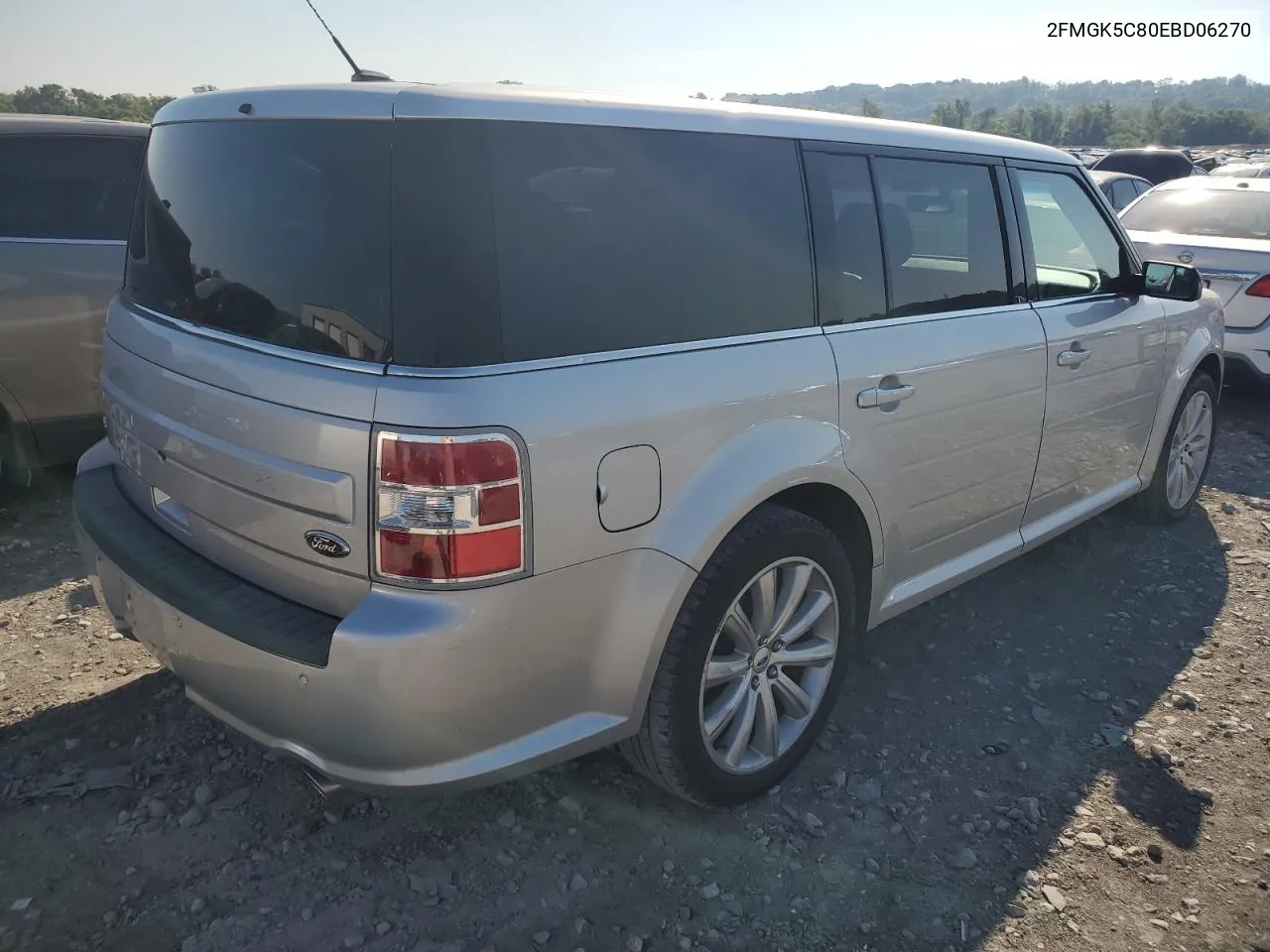 2014 Ford Flex Sel VIN: 2FMGK5C80EBD06270 Lot: 69956794