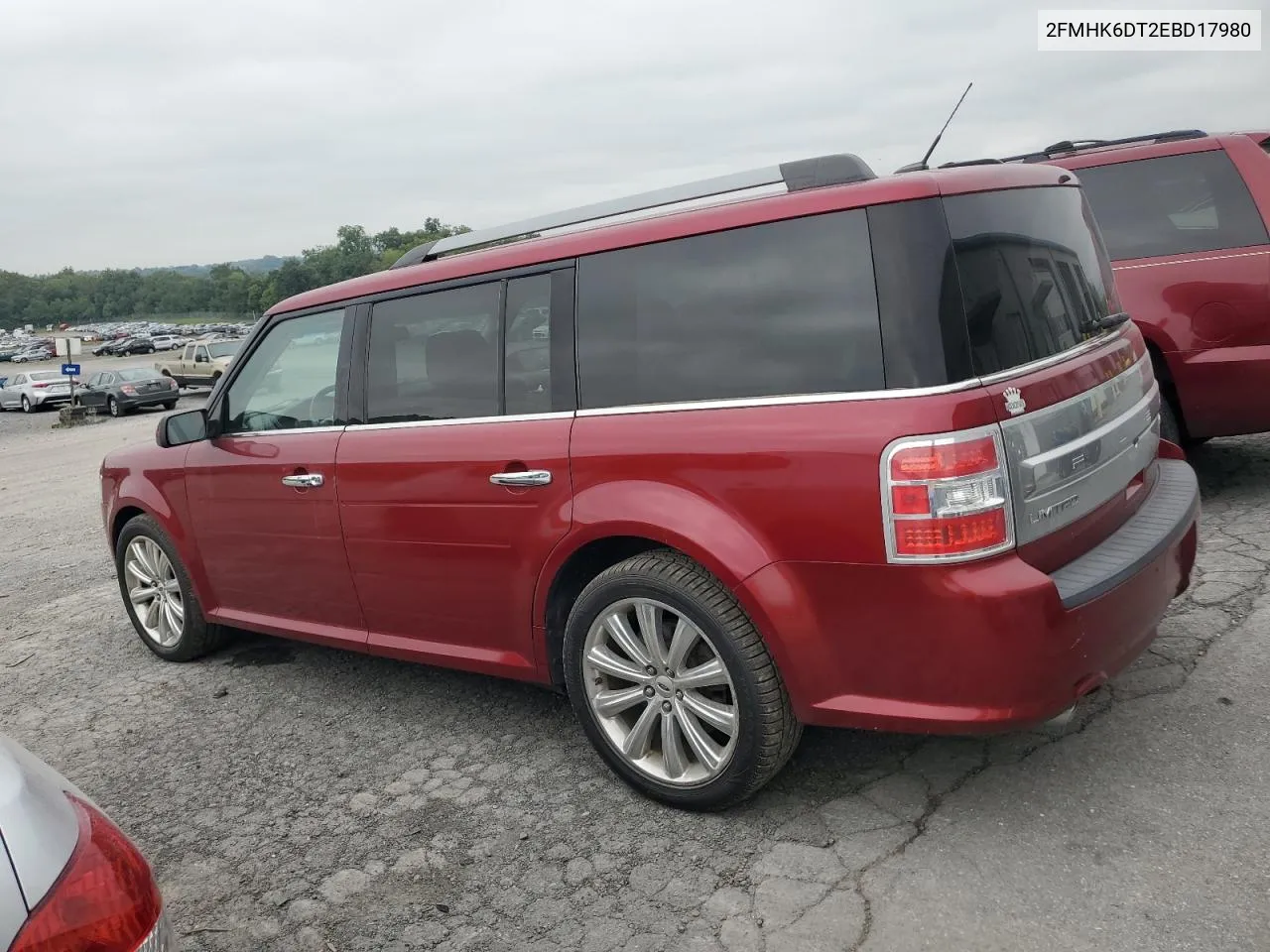 2014 Ford Flex Limited VIN: 2FMHK6DT2EBD17980 Lot: 70214954