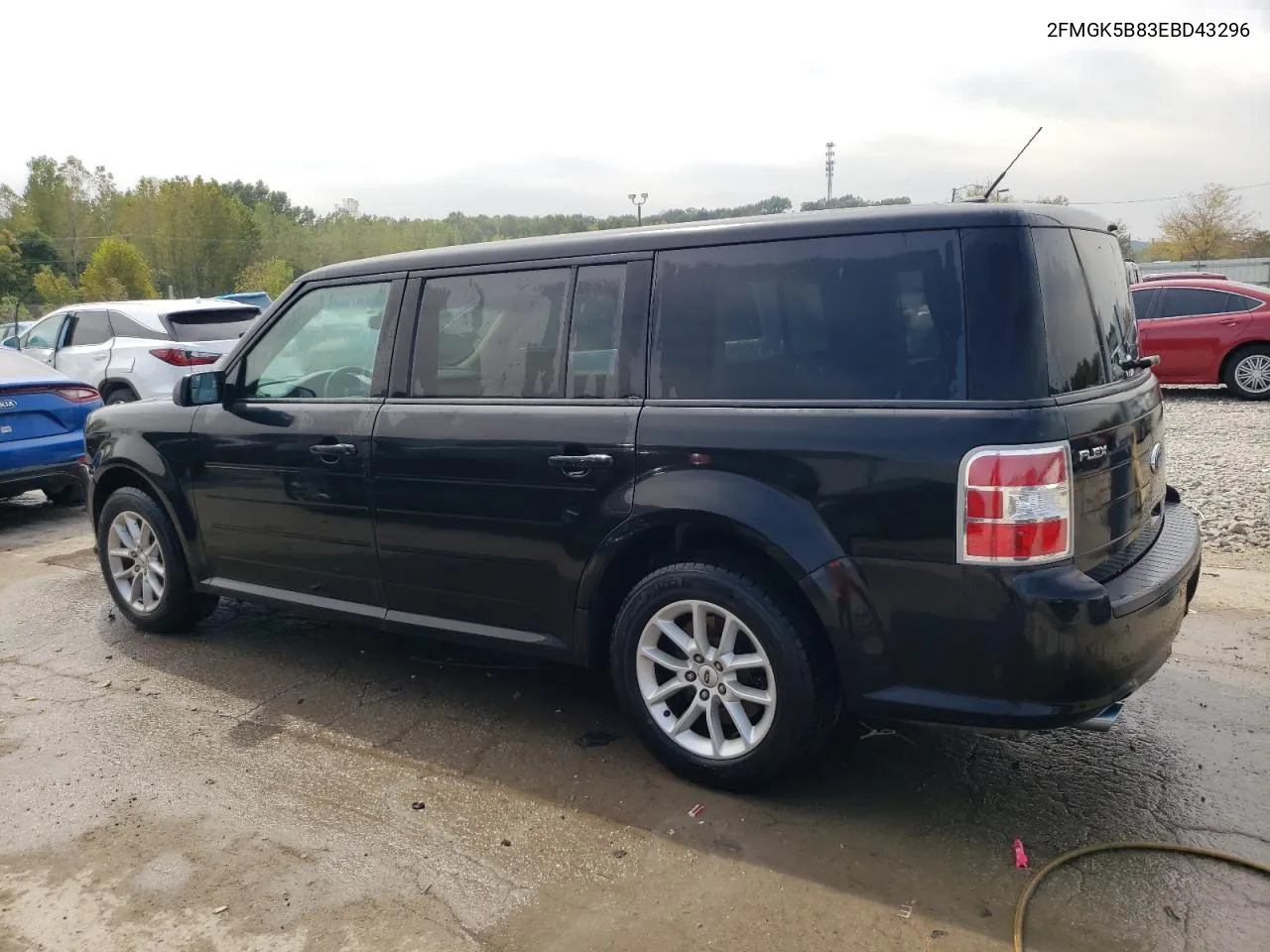 2014 Ford Flex Se VIN: 2FMGK5B83EBD43296 Lot: 70468494