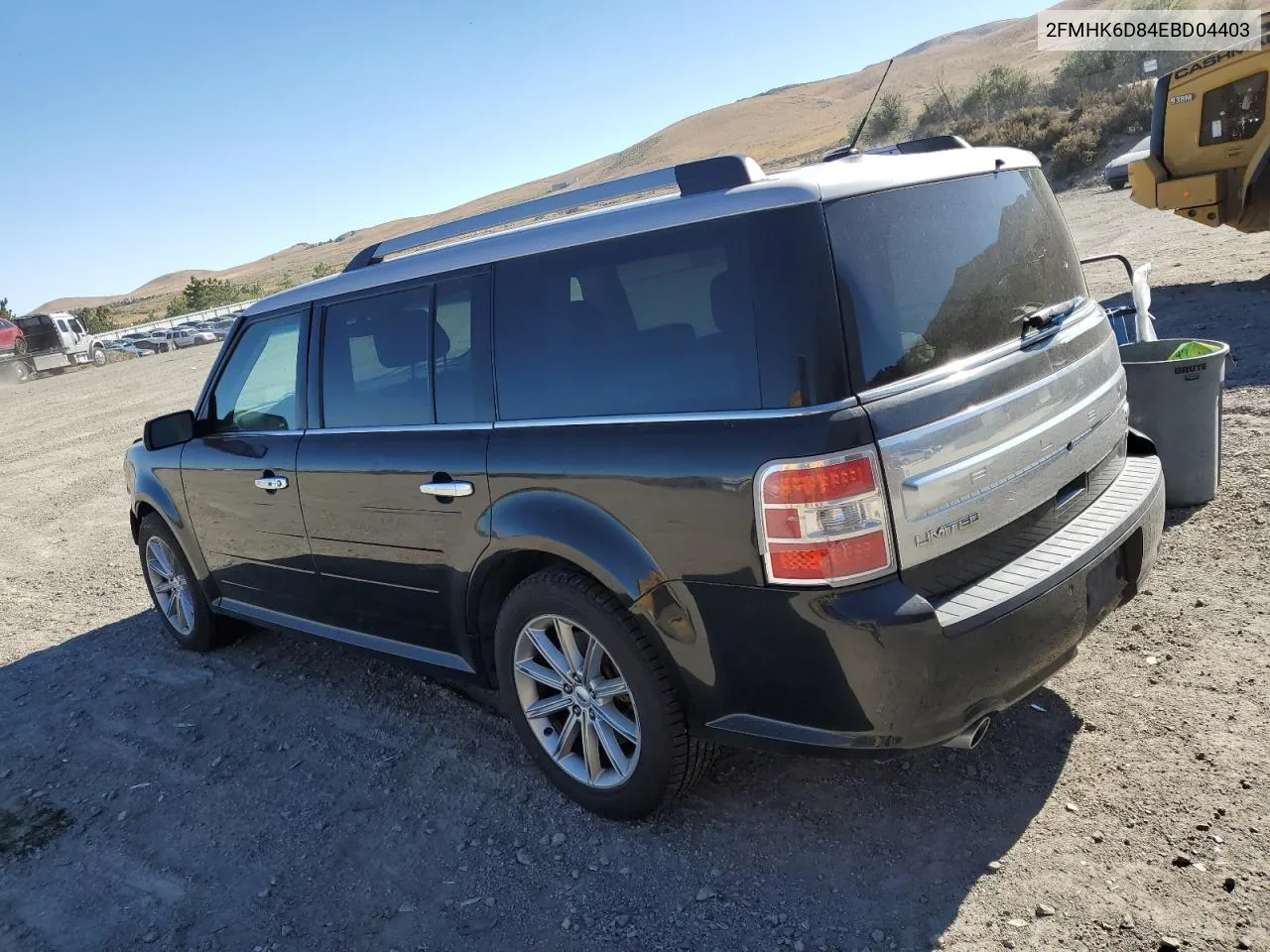 2014 Ford Flex Limited VIN: 2FMHK6D84EBD04403 Lot: 70957513