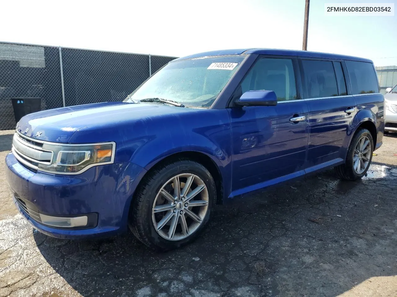 2014 Ford Flex Limited VIN: 2FMHK6D82EBD03542 Lot: 71485334