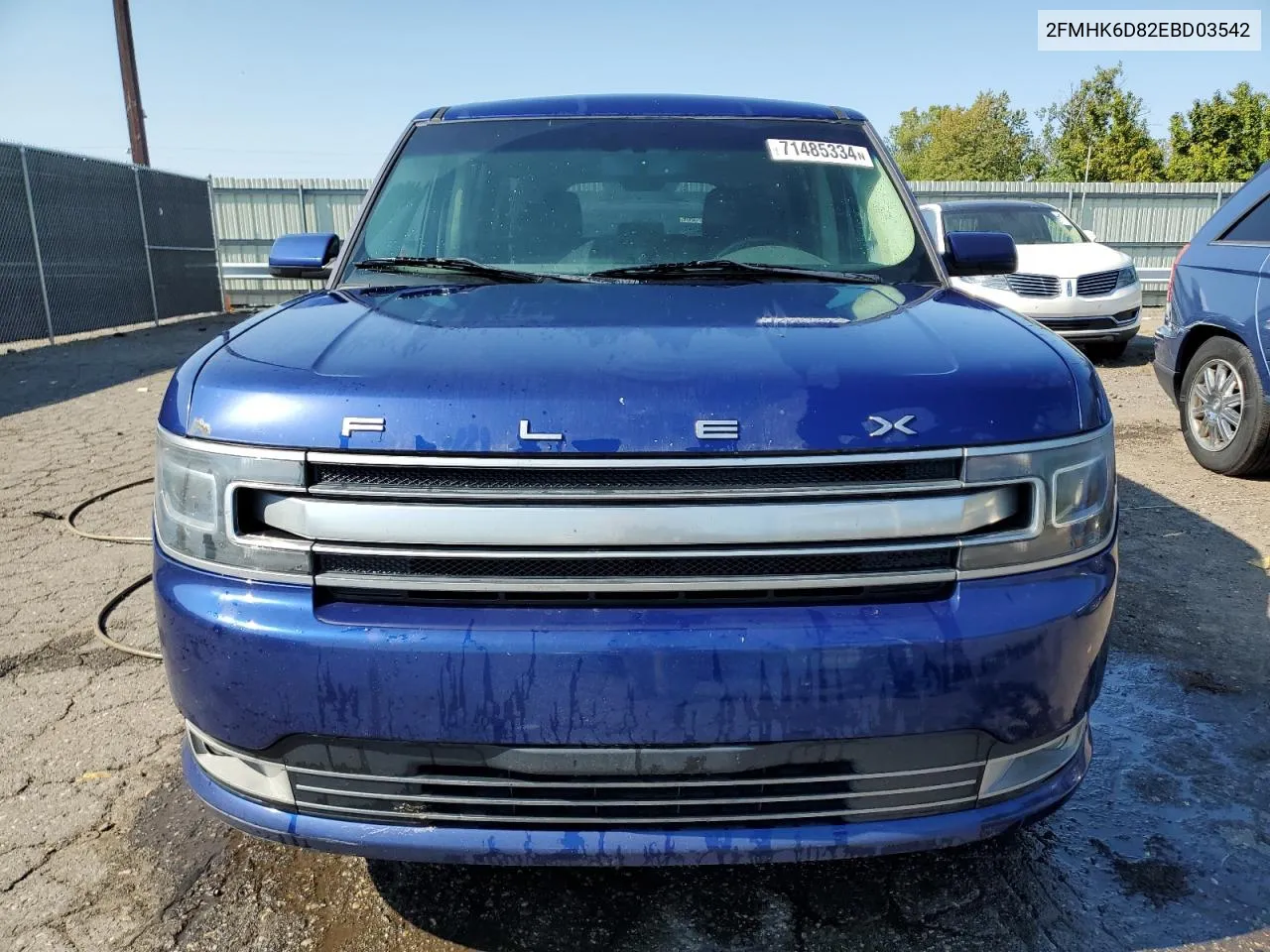 2014 Ford Flex Limited VIN: 2FMHK6D82EBD03542 Lot: 71485334