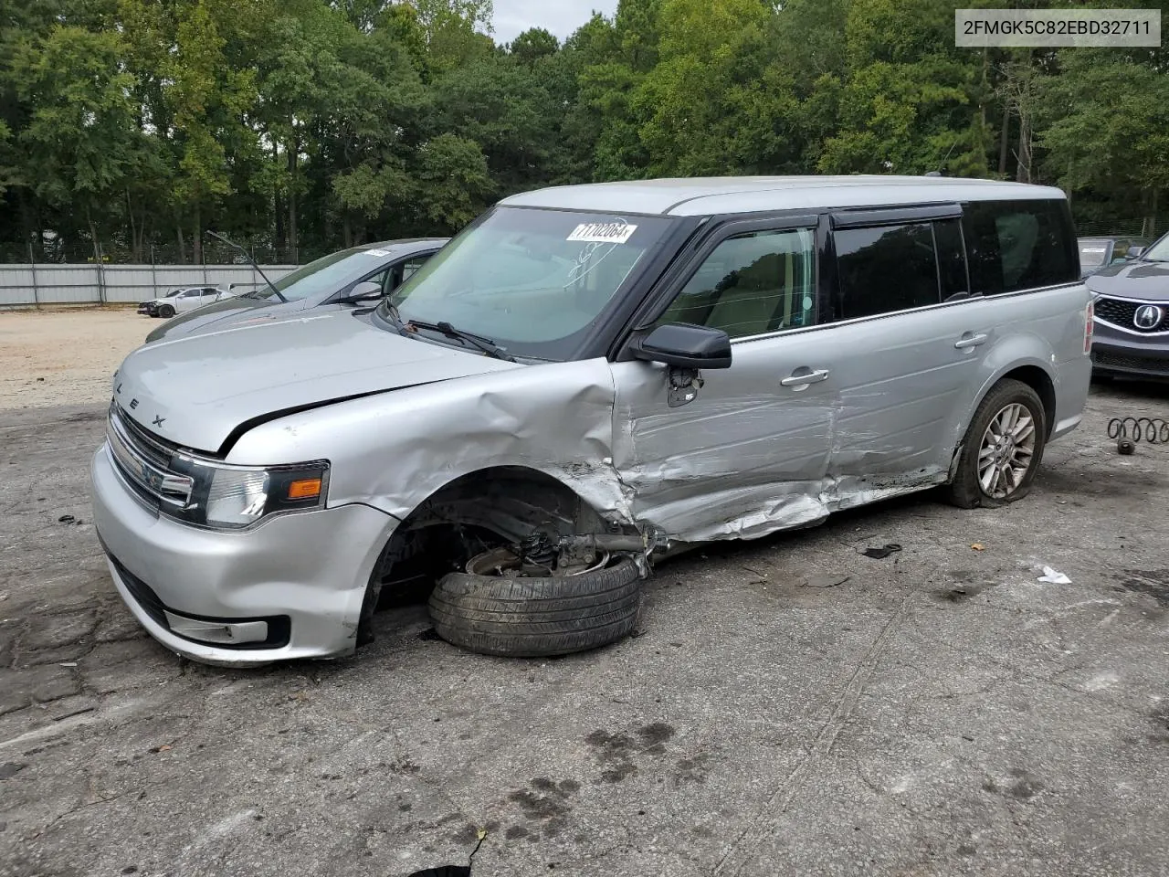 2FMGK5C82EBD32711 2014 Ford Flex Sel