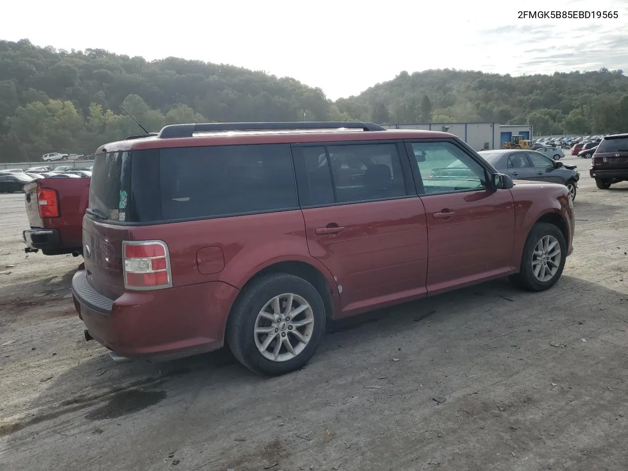 2014 Ford Flex Se VIN: 2FMGK5B85EBD19565 Lot: 71704484