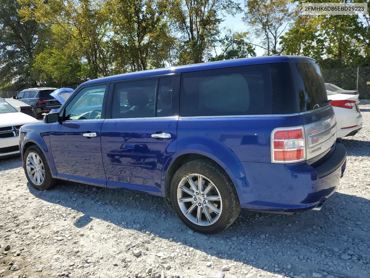 2014 Ford Flex Limited VIN: 2FMHK6D86EBD29223 Lot: 72018914