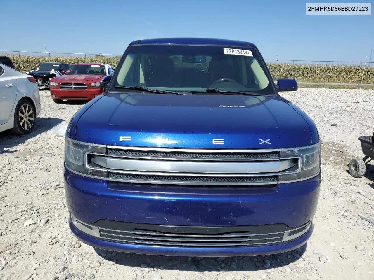 2014 Ford Flex Limited VIN: 2FMHK6D86EBD29223 Lot: 72018914