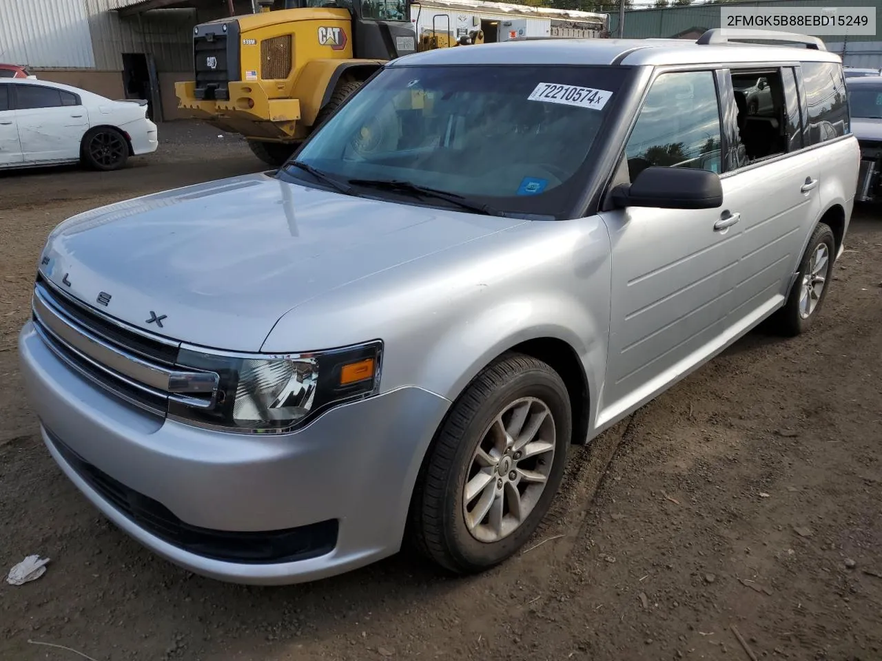 2014 Ford Flex Se VIN: 2FMGK5B88EBD15249 Lot: 72210574