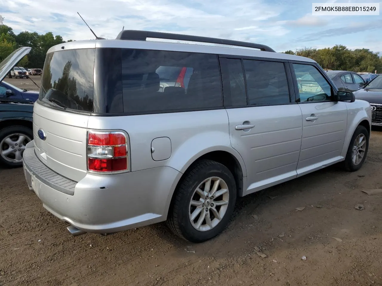 2014 Ford Flex Se VIN: 2FMGK5B88EBD15249 Lot: 72210574