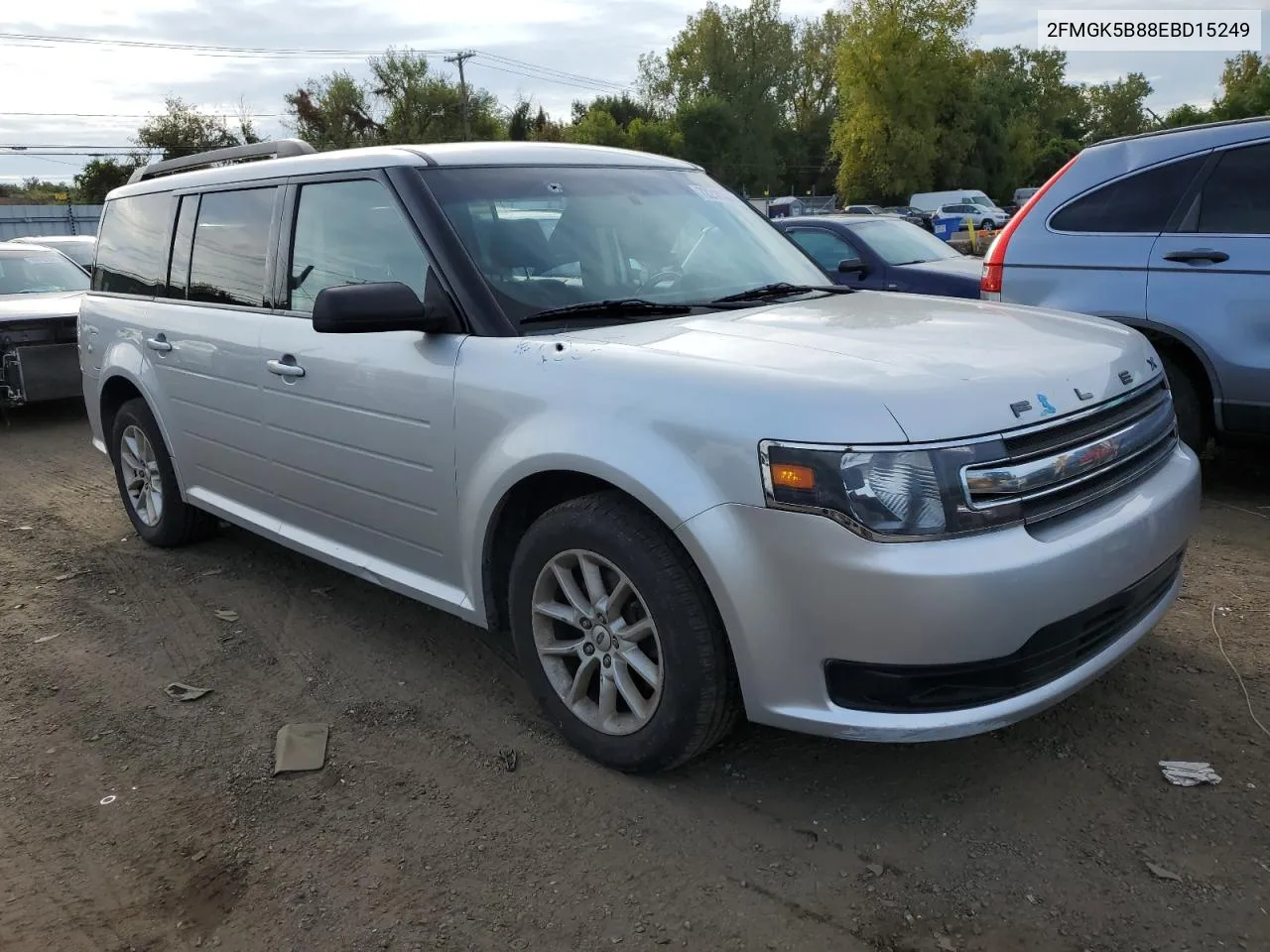 2014 Ford Flex Se VIN: 2FMGK5B88EBD15249 Lot: 72210574