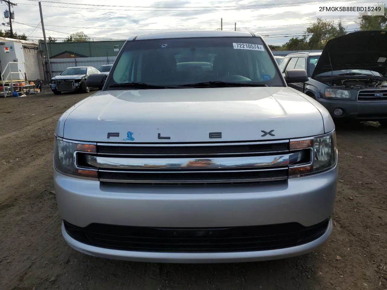 2014 Ford Flex Se VIN: 2FMGK5B88EBD15249 Lot: 72210574