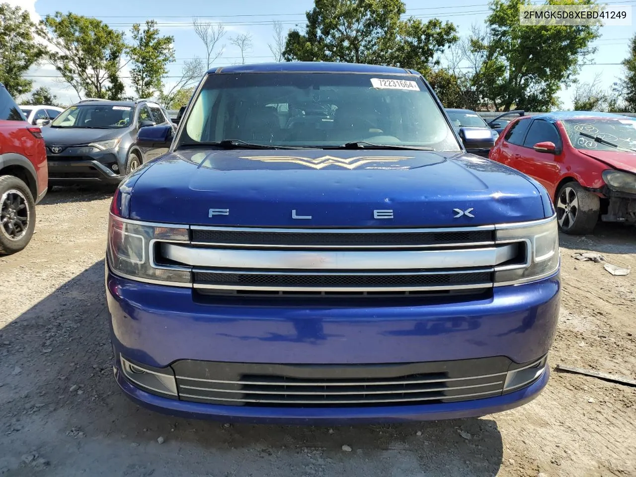 2FMGK5D8XEBD41249 2014 Ford Flex Limited