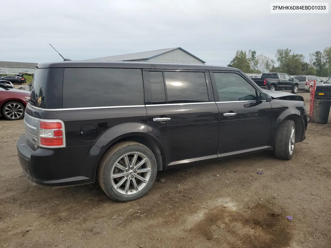 2014 Ford Flex Limited VIN: 2FMHK6D84EBD01033 Lot: 72920904