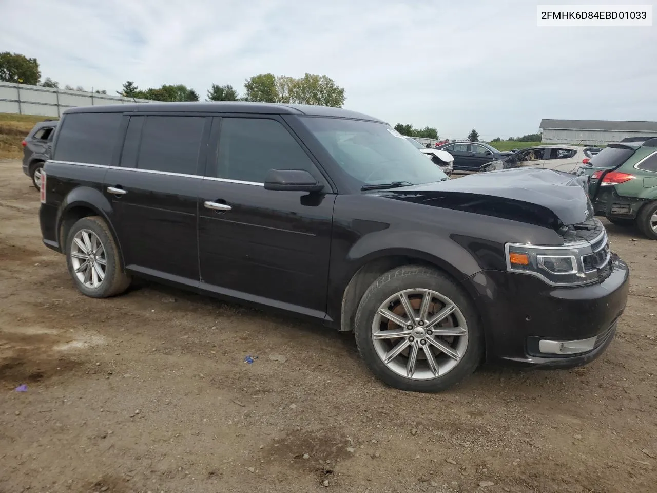 2014 Ford Flex Limited VIN: 2FMHK6D84EBD01033 Lot: 72920904