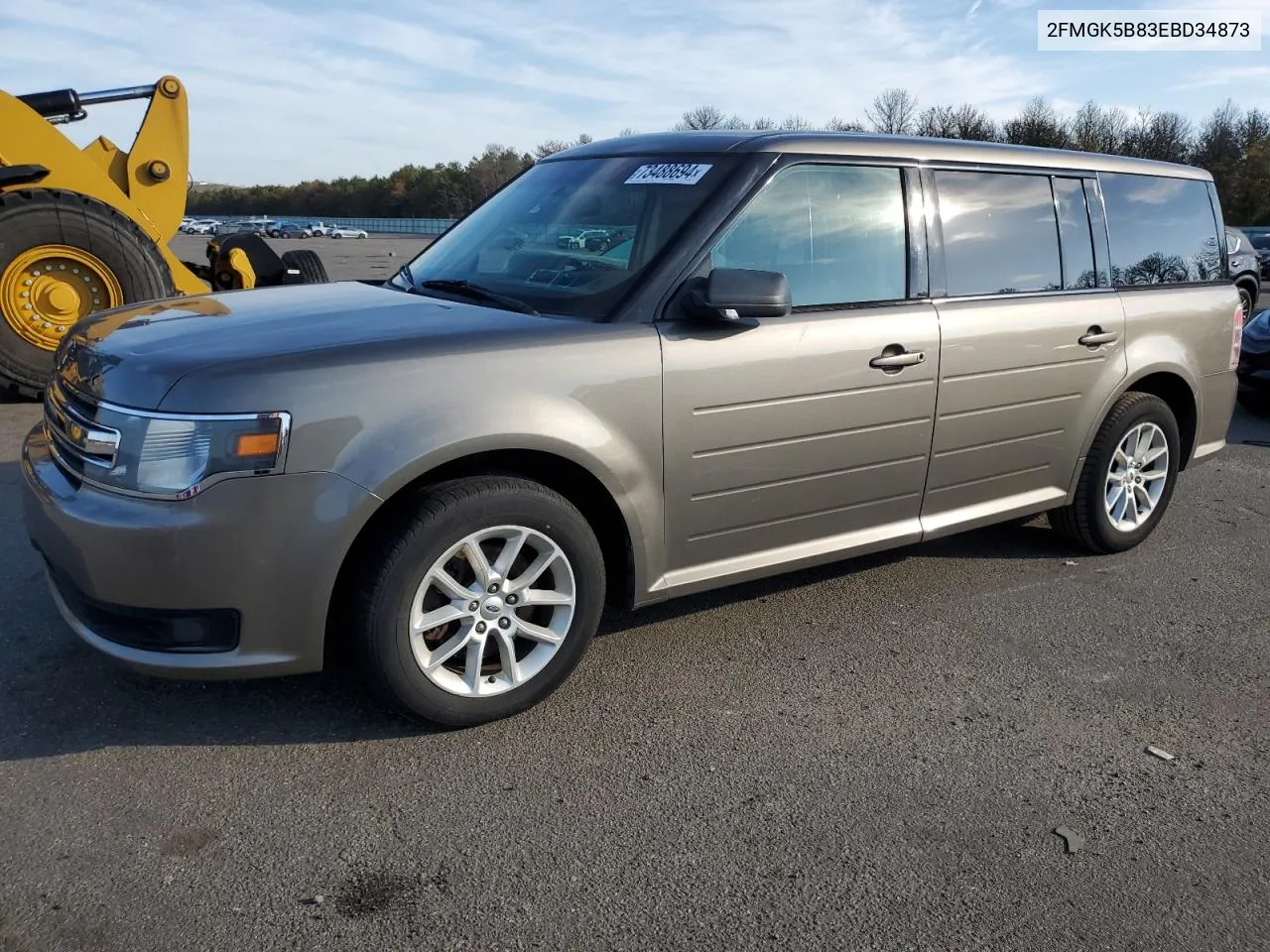 2014 Ford Flex Se VIN: 2FMGK5B83EBD34873 Lot: 73488694