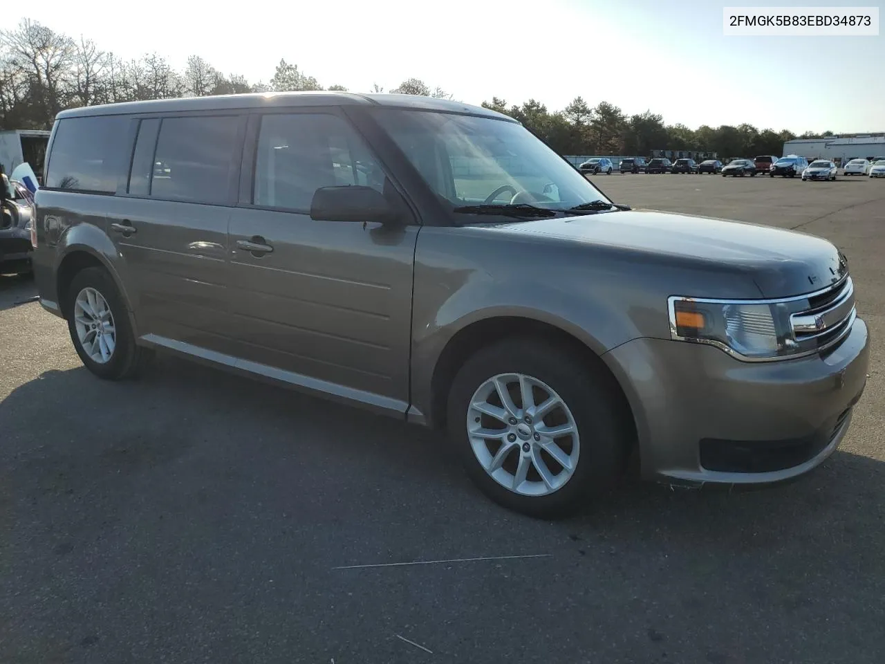 2014 Ford Flex Se VIN: 2FMGK5B83EBD34873 Lot: 73488694