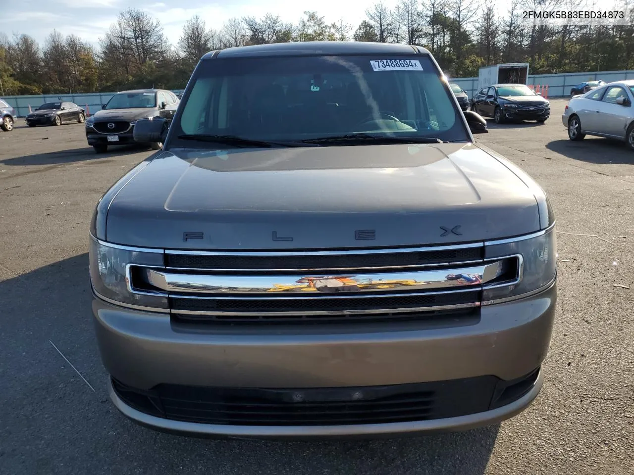 2014 Ford Flex Se VIN: 2FMGK5B83EBD34873 Lot: 73488694