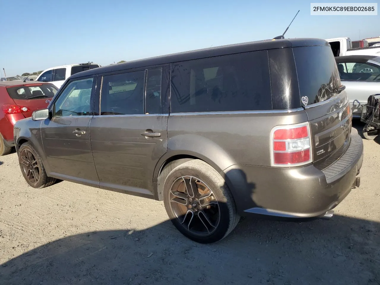 2014 Ford Flex Sel VIN: 2FMGK5C89EBD02685 Lot: 73787394