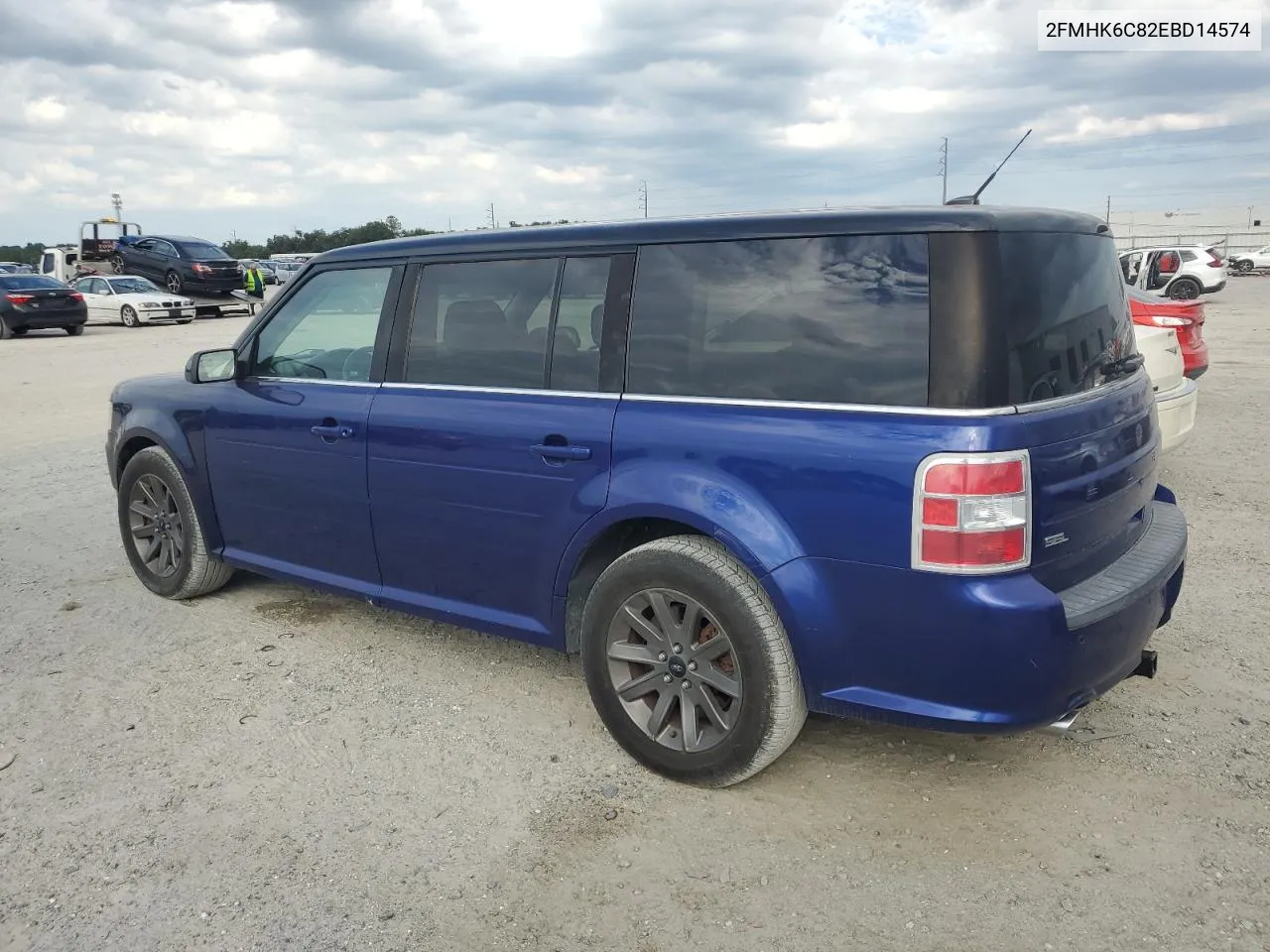 2014 Ford Flex Sel VIN: 2FMHK6C82EBD14574 Lot: 74079264