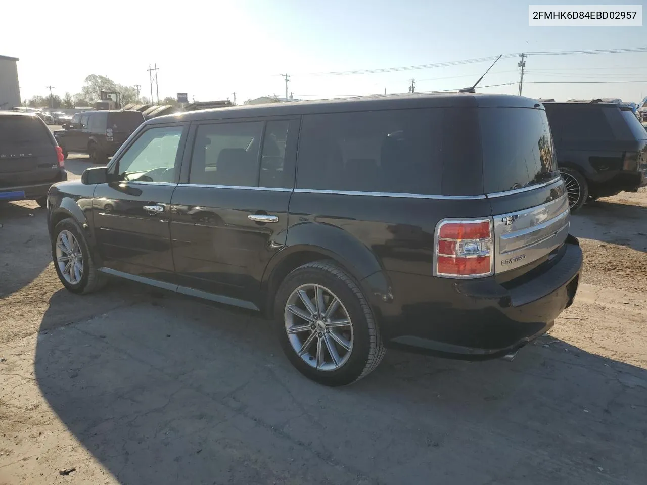 2014 Ford Flex Limited VIN: 2FMHK6D84EBD02957 Lot: 74086584