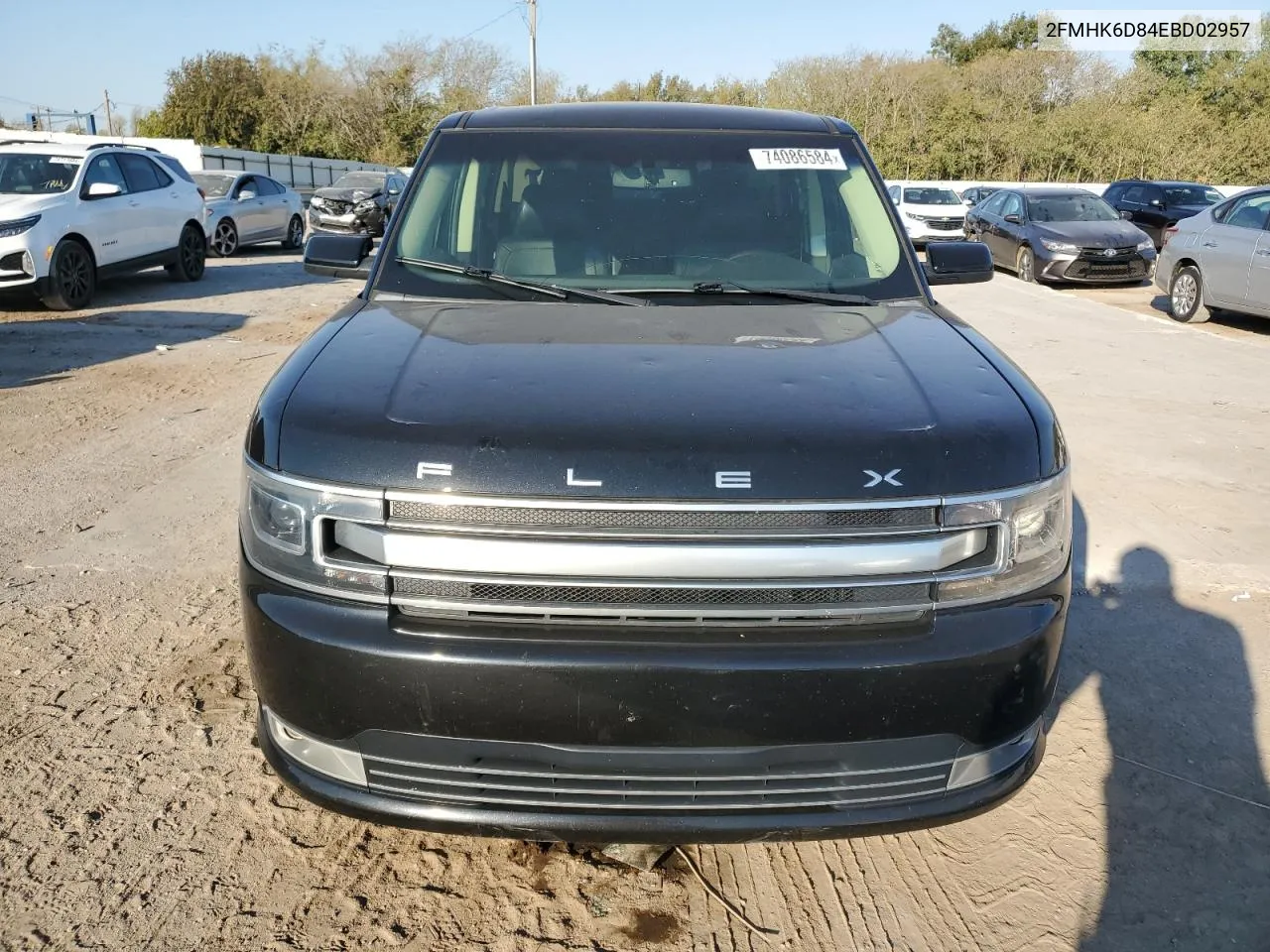 2014 Ford Flex Limited VIN: 2FMHK6D84EBD02957 Lot: 74086584