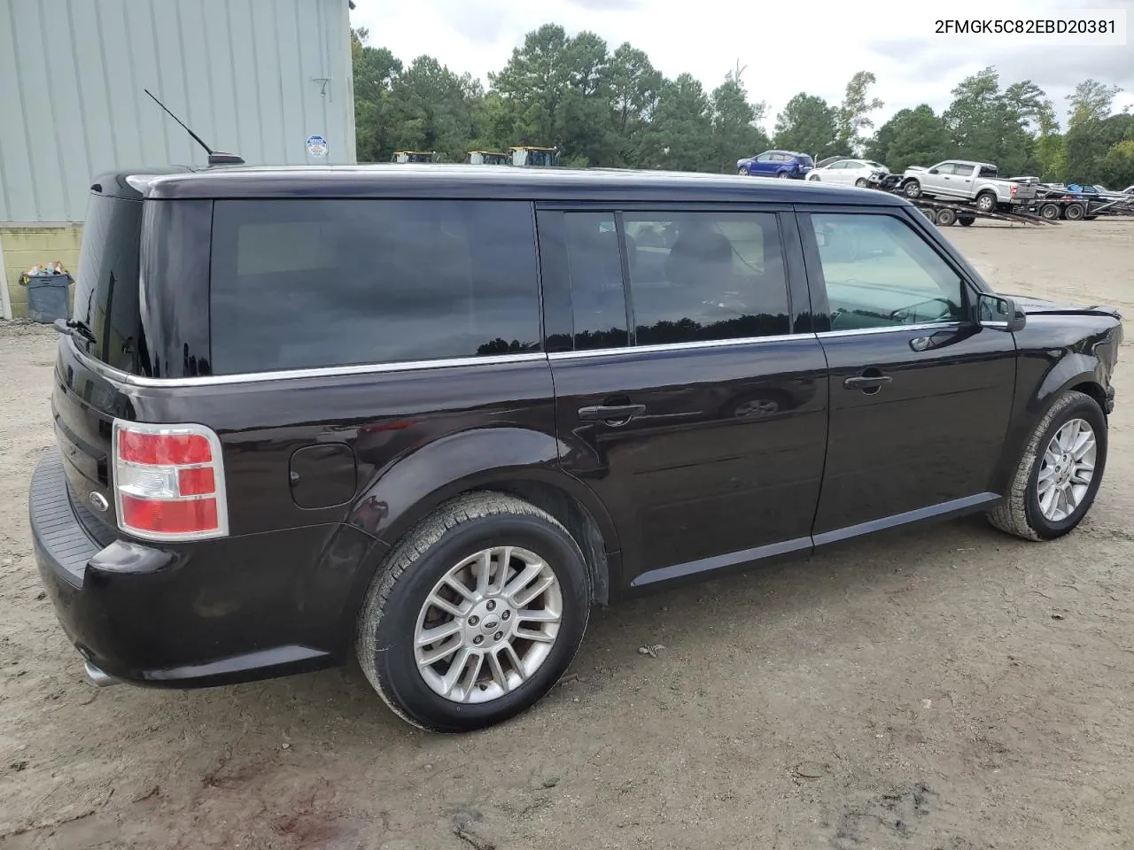 2014 Ford Flex Sel VIN: 2FMGK5C82EBD20381 Lot: 74134574