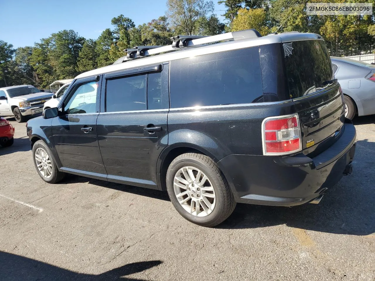 2014 Ford Flex Sel VIN: 2FMGK5C86EBD03096 Lot: 74720844