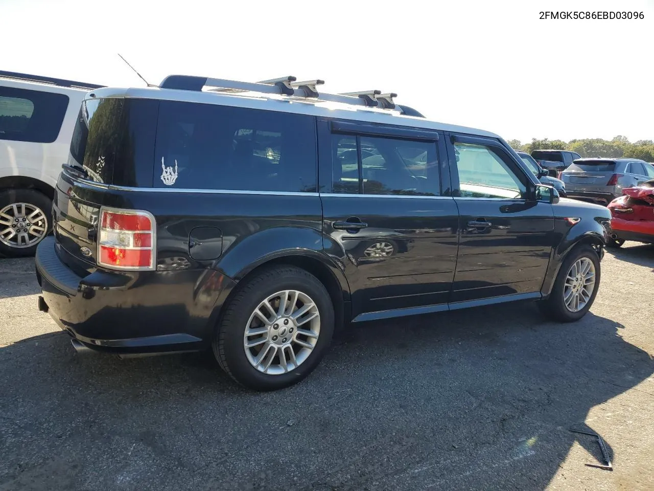 2014 Ford Flex Sel VIN: 2FMGK5C86EBD03096 Lot: 74720844