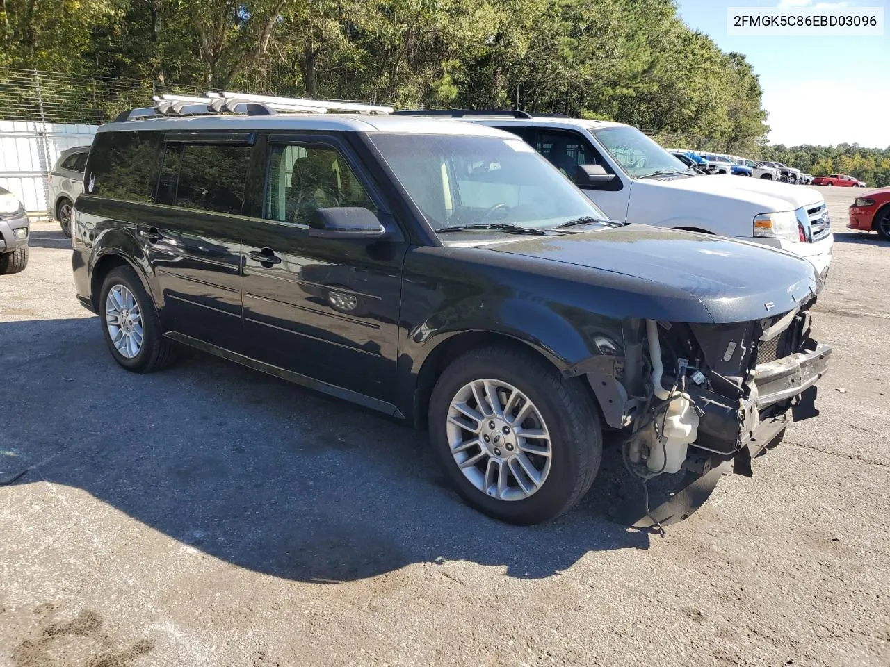 2014 Ford Flex Sel VIN: 2FMGK5C86EBD03096 Lot: 74720844