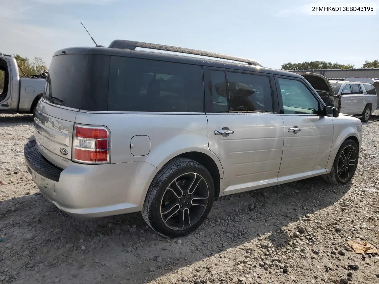 2014 Ford Flex Limited VIN: 2FMHK6DT3EBD43195 Lot: 75426424