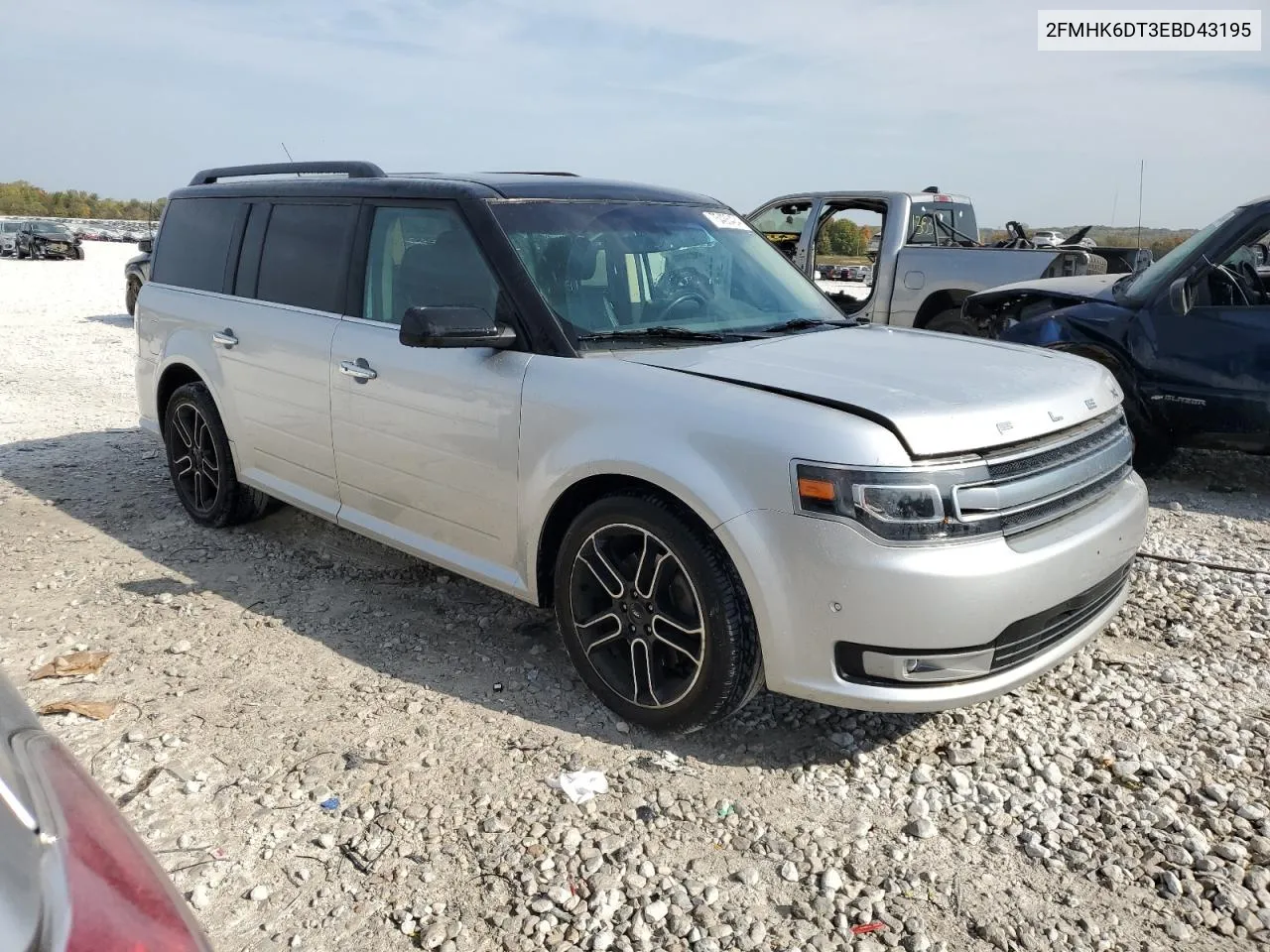 2014 Ford Flex Limited VIN: 2FMHK6DT3EBD43195 Lot: 75426424