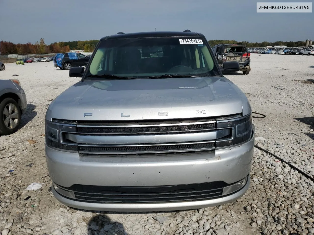 2014 Ford Flex Limited VIN: 2FMHK6DT3EBD43195 Lot: 75426424