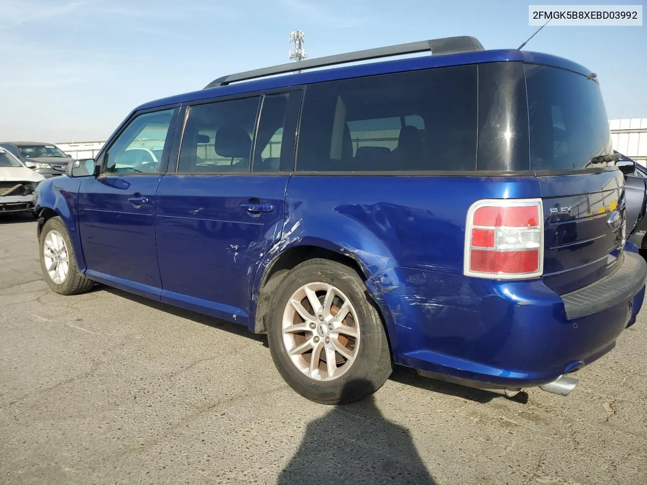 2014 Ford Flex Se VIN: 2FMGK5B8XEBD03992 Lot: 75565534