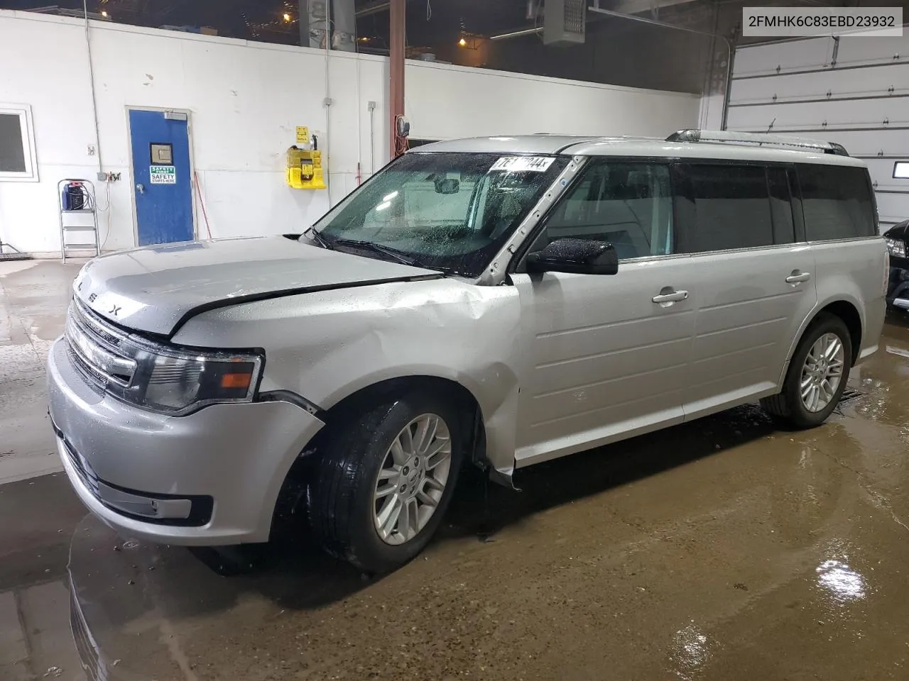 2014 Ford Flex Sel VIN: 2FMHK6C83EBD23932 Lot: 76147844