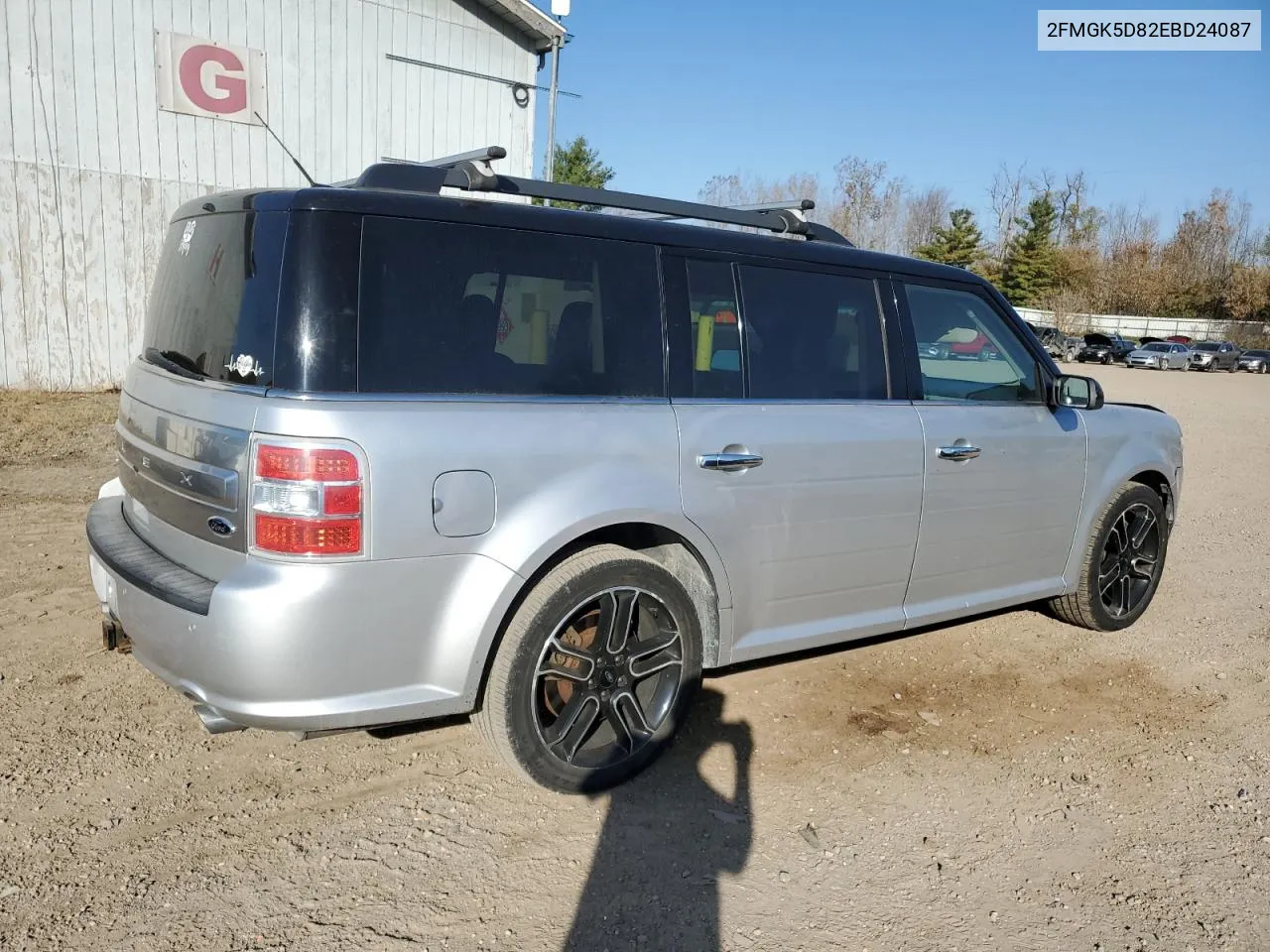 2014 Ford Flex Limited VIN: 2FMGK5D82EBD24087 Lot: 76733484