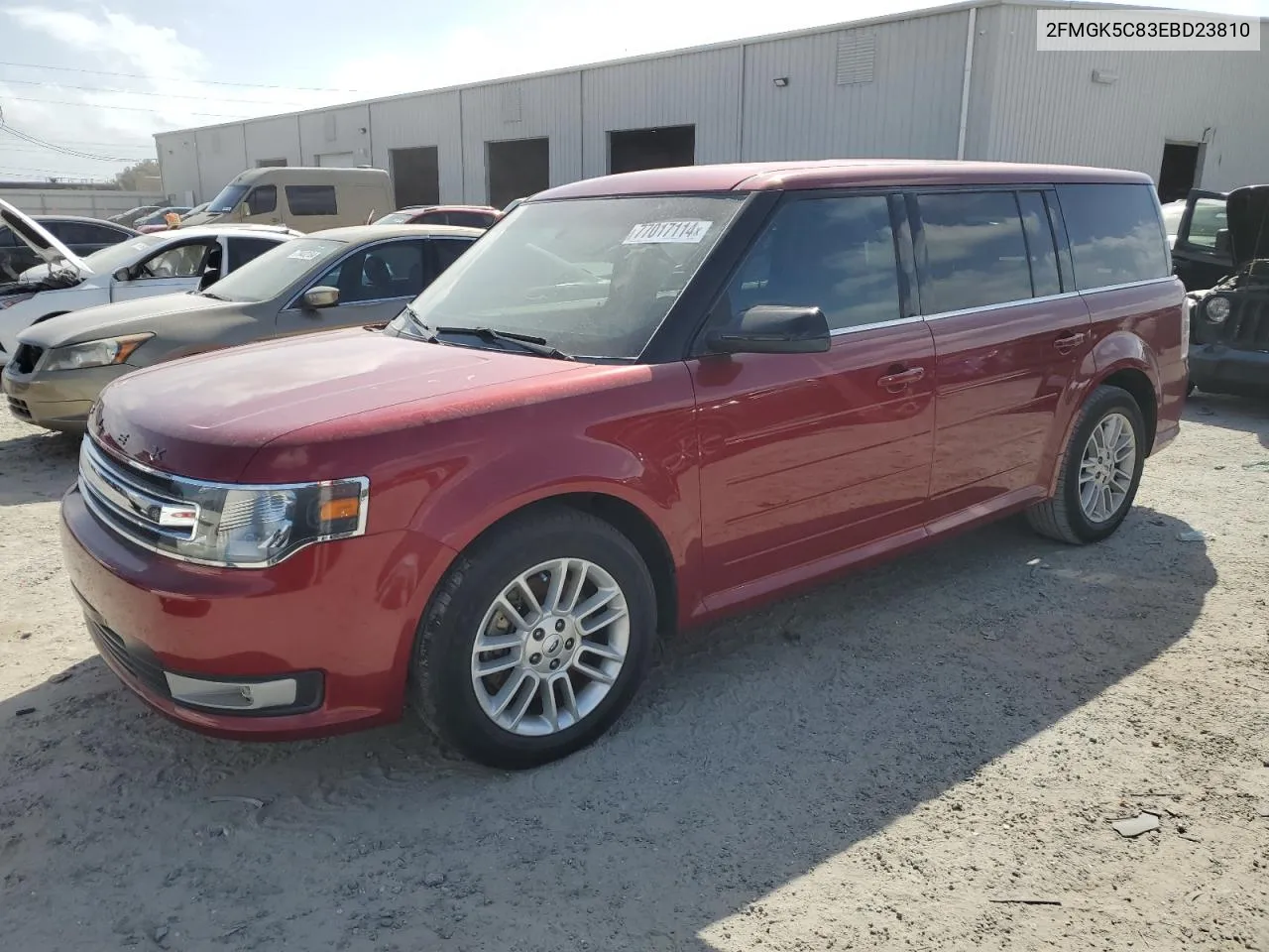 2014 Ford Flex Sel VIN: 2FMGK5C83EBD23810 Lot: 77017114