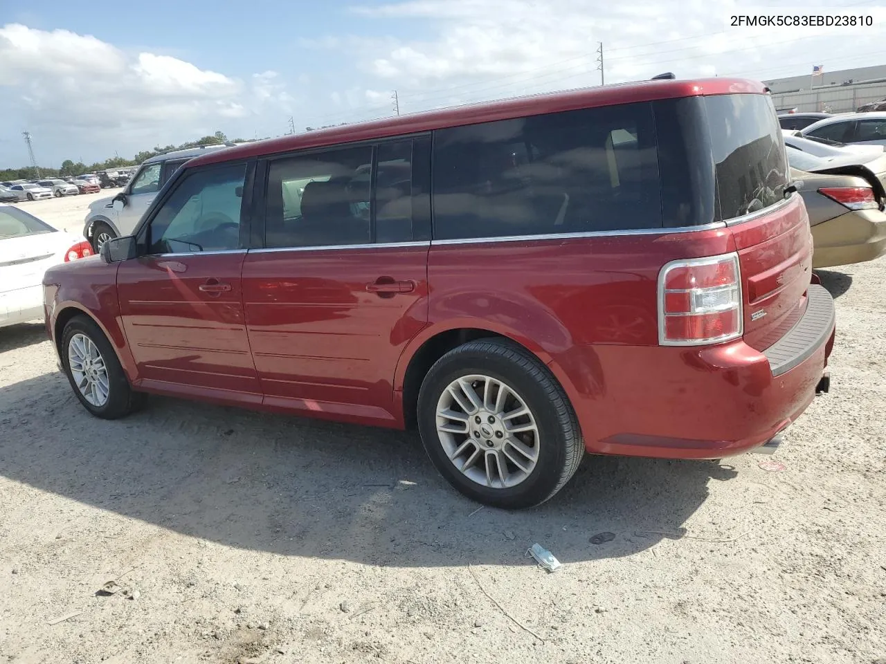 2014 Ford Flex Sel VIN: 2FMGK5C83EBD23810 Lot: 77017114