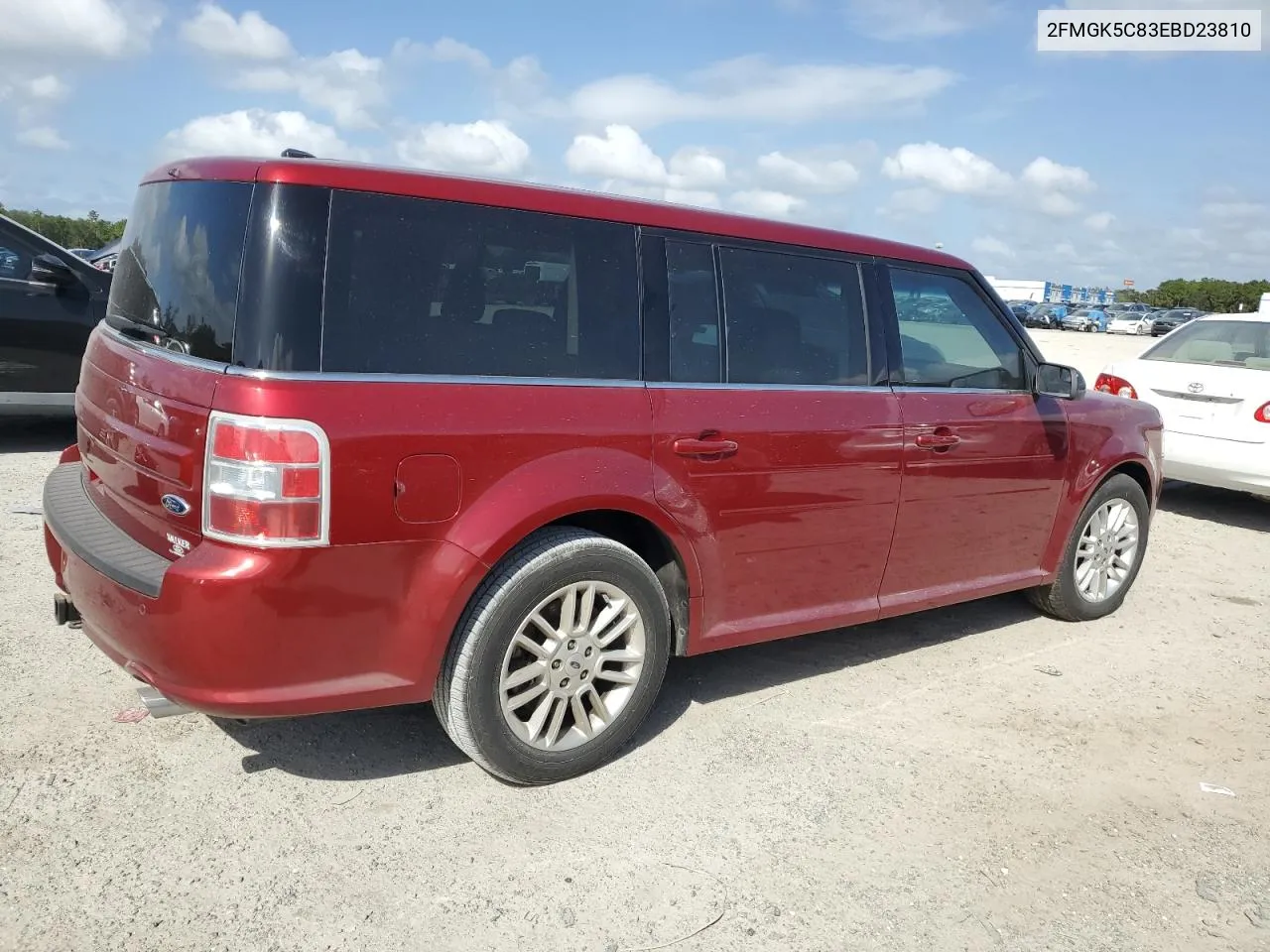 2014 Ford Flex Sel VIN: 2FMGK5C83EBD23810 Lot: 77017114