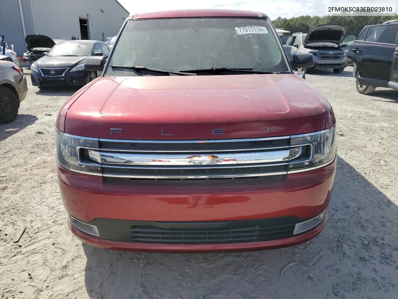 2014 Ford Flex Sel VIN: 2FMGK5C83EBD23810 Lot: 77017114