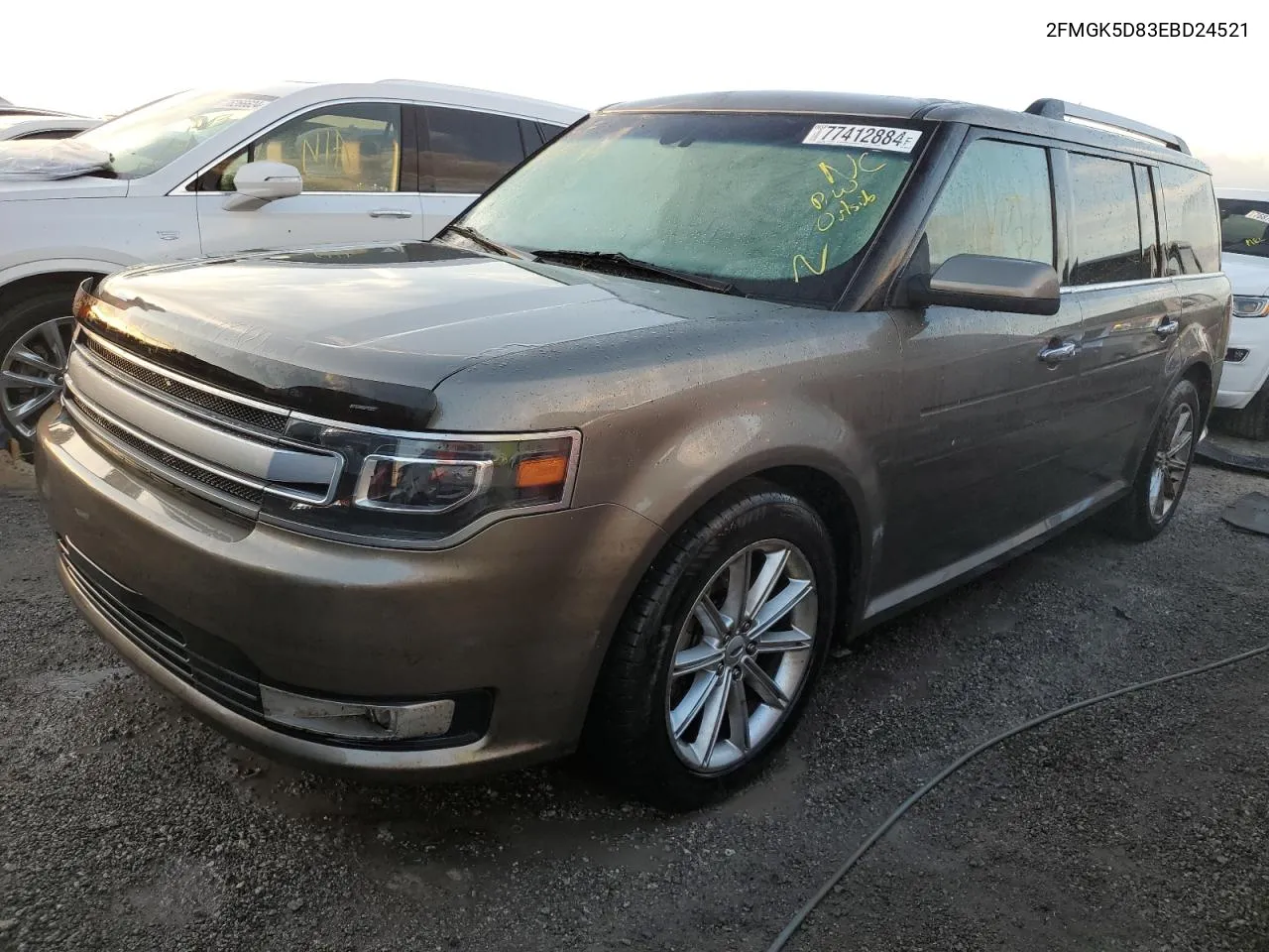 2014 Ford Flex Limited VIN: 2FMGK5D83EBD24521 Lot: 77412884