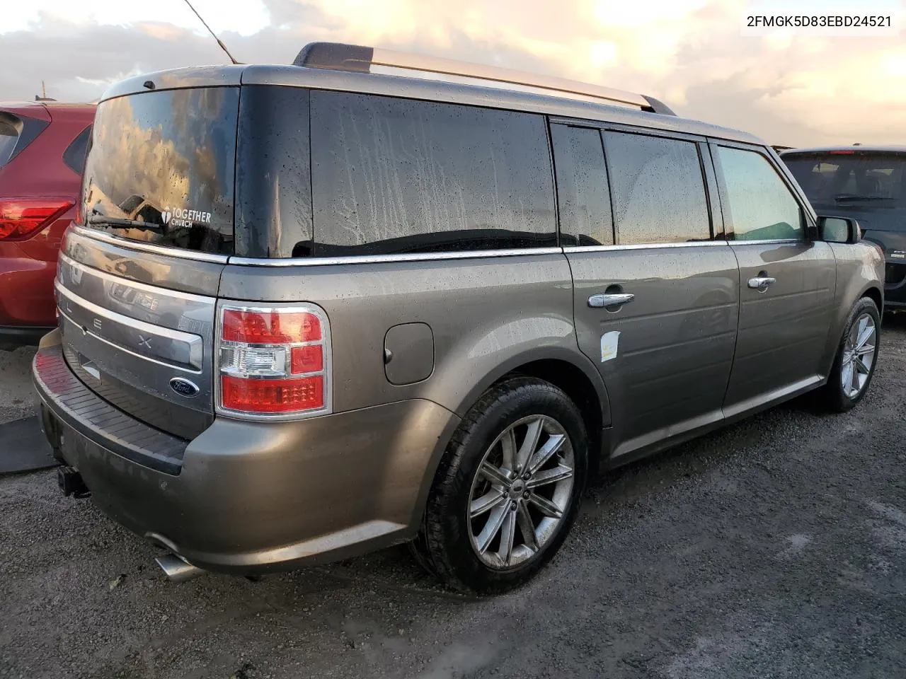 2014 Ford Flex Limited VIN: 2FMGK5D83EBD24521 Lot: 77412884