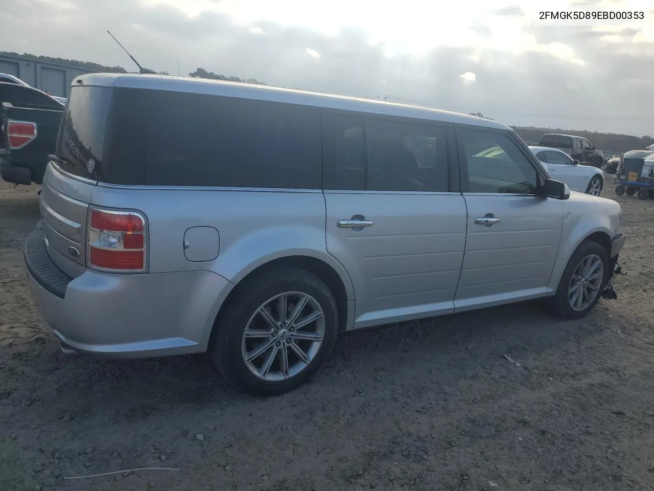 2014 Ford Flex Limited VIN: 2FMGK5D89EBD00353 Lot: 77749824