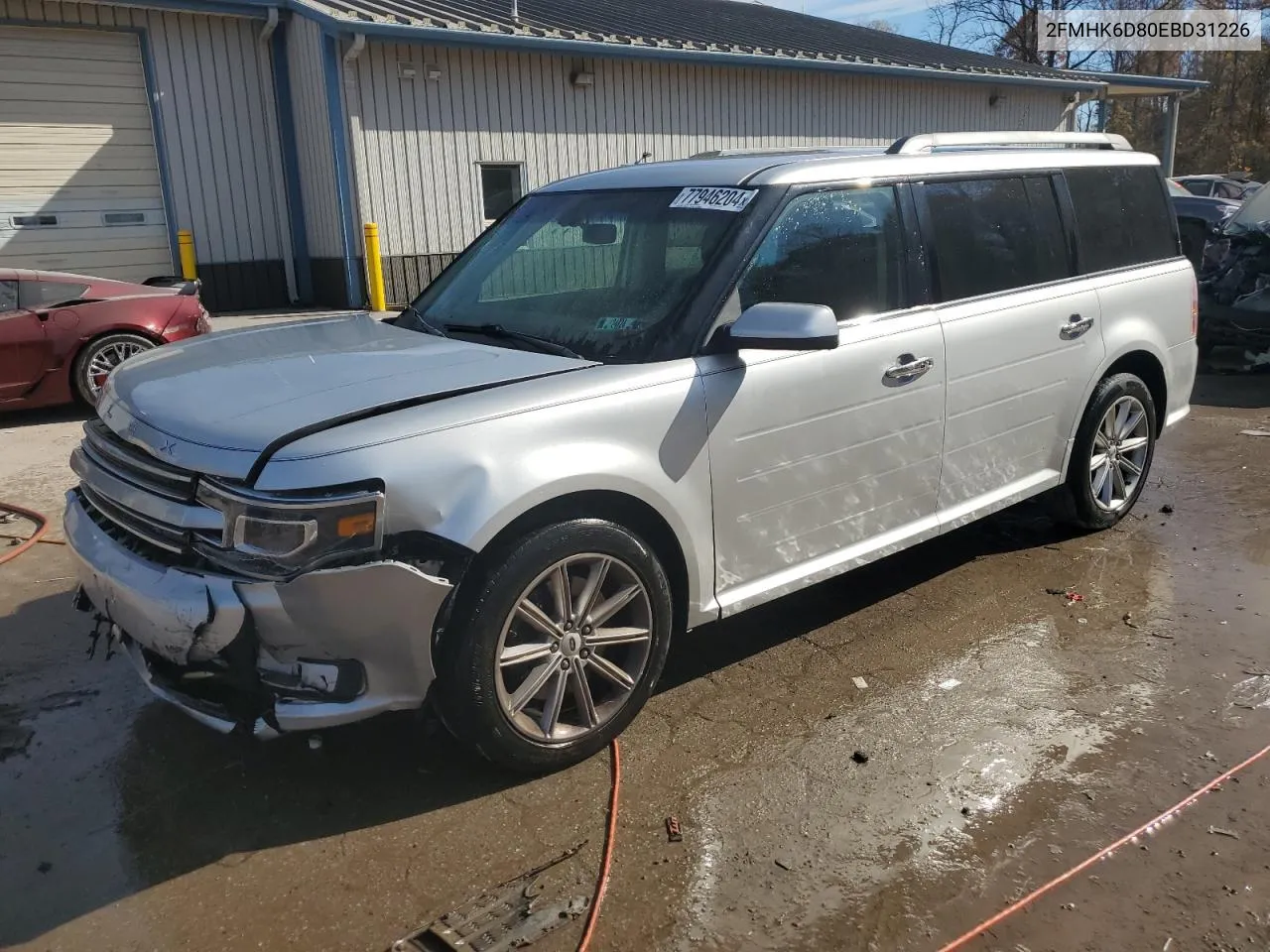 2014 Ford Flex Limited VIN: 2FMHK6D80EBD31226 Lot: 77946204