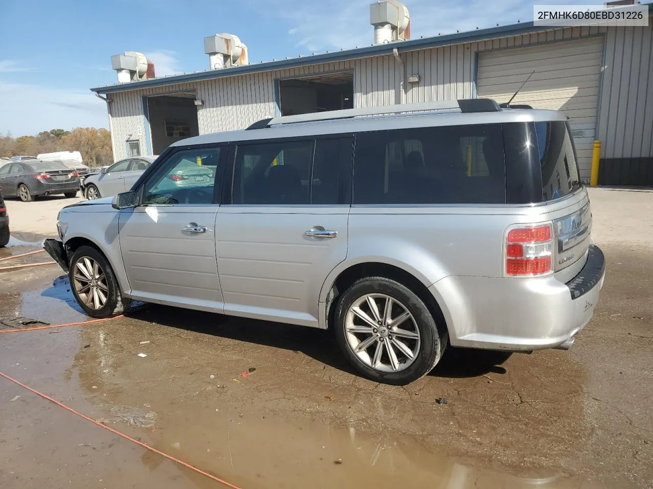 2014 Ford Flex Limited VIN: 2FMHK6D80EBD31226 Lot: 77946204