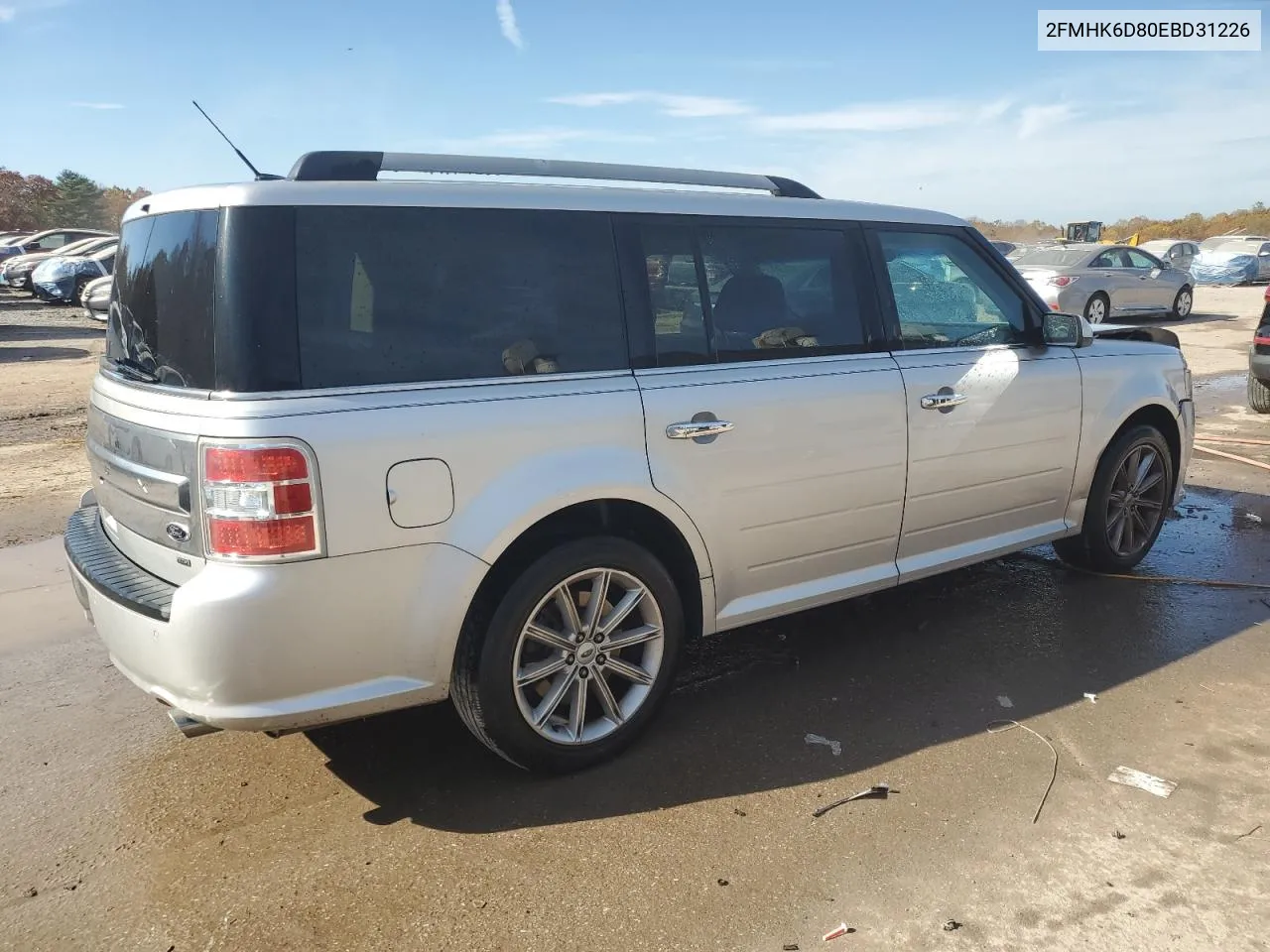 2014 Ford Flex Limited VIN: 2FMHK6D80EBD31226 Lot: 77946204