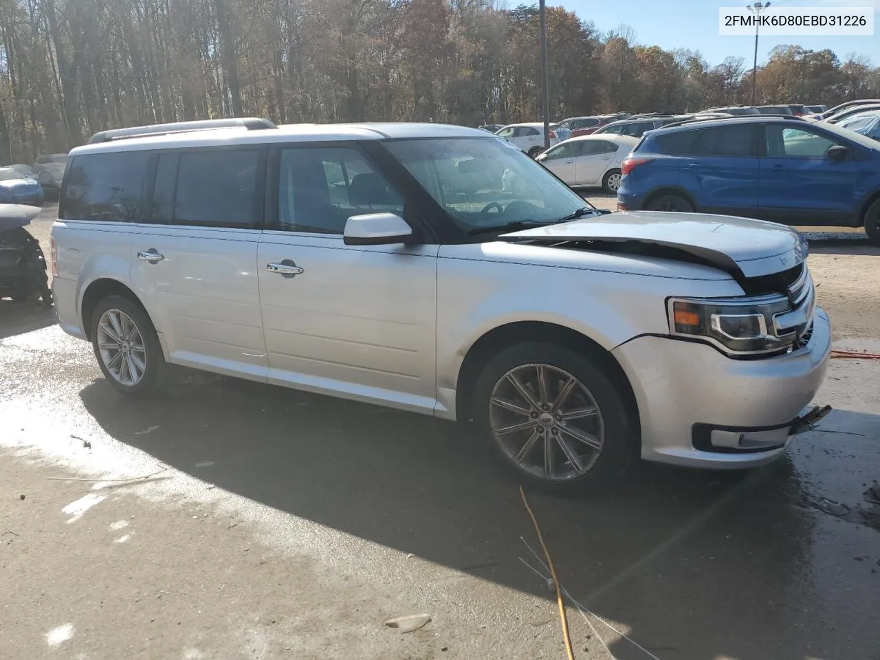 2014 Ford Flex Limited VIN: 2FMHK6D80EBD31226 Lot: 77946204