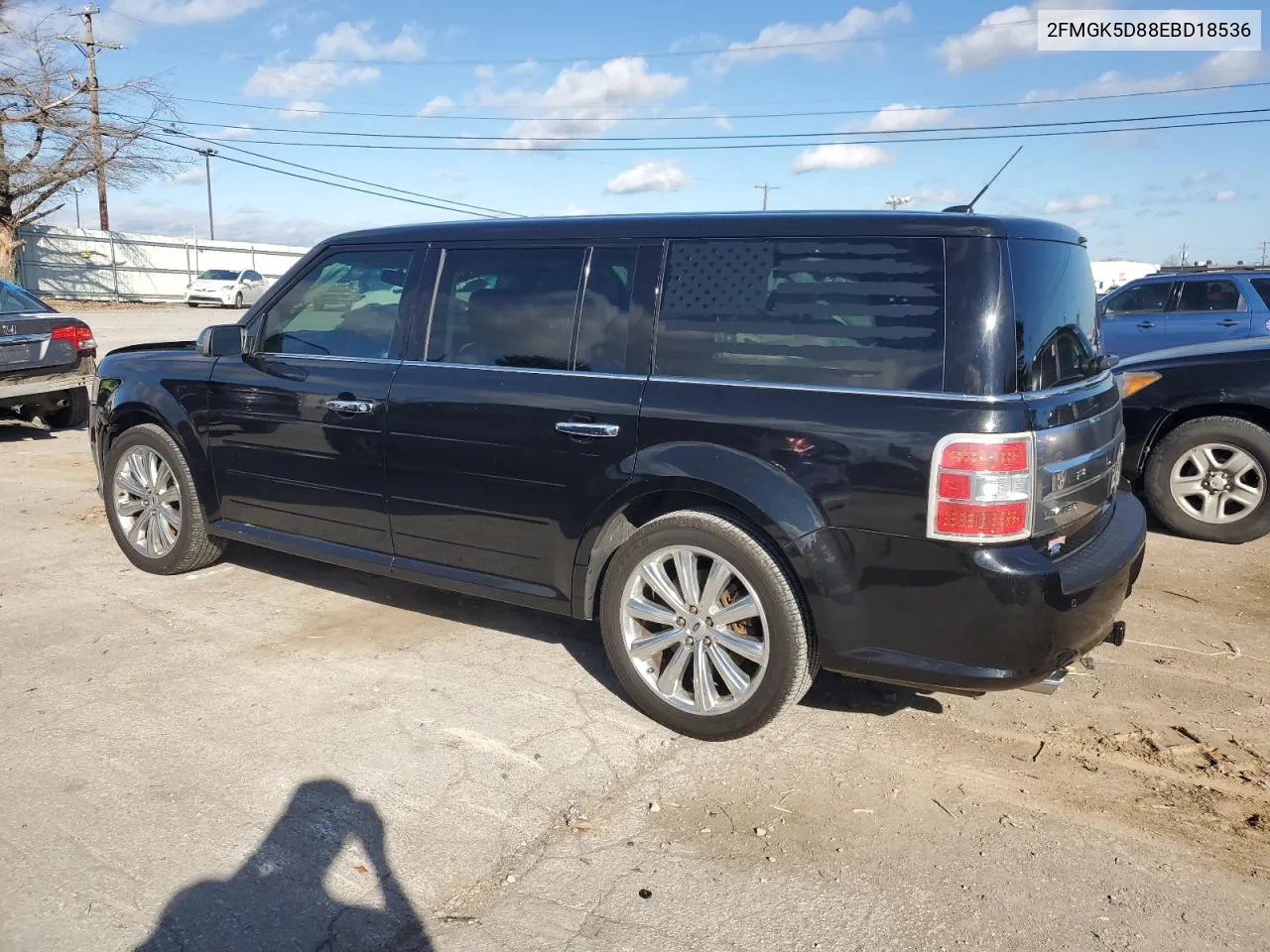 2014 Ford Flex Limited VIN: 2FMGK5D88EBD18536 Lot: 77966694